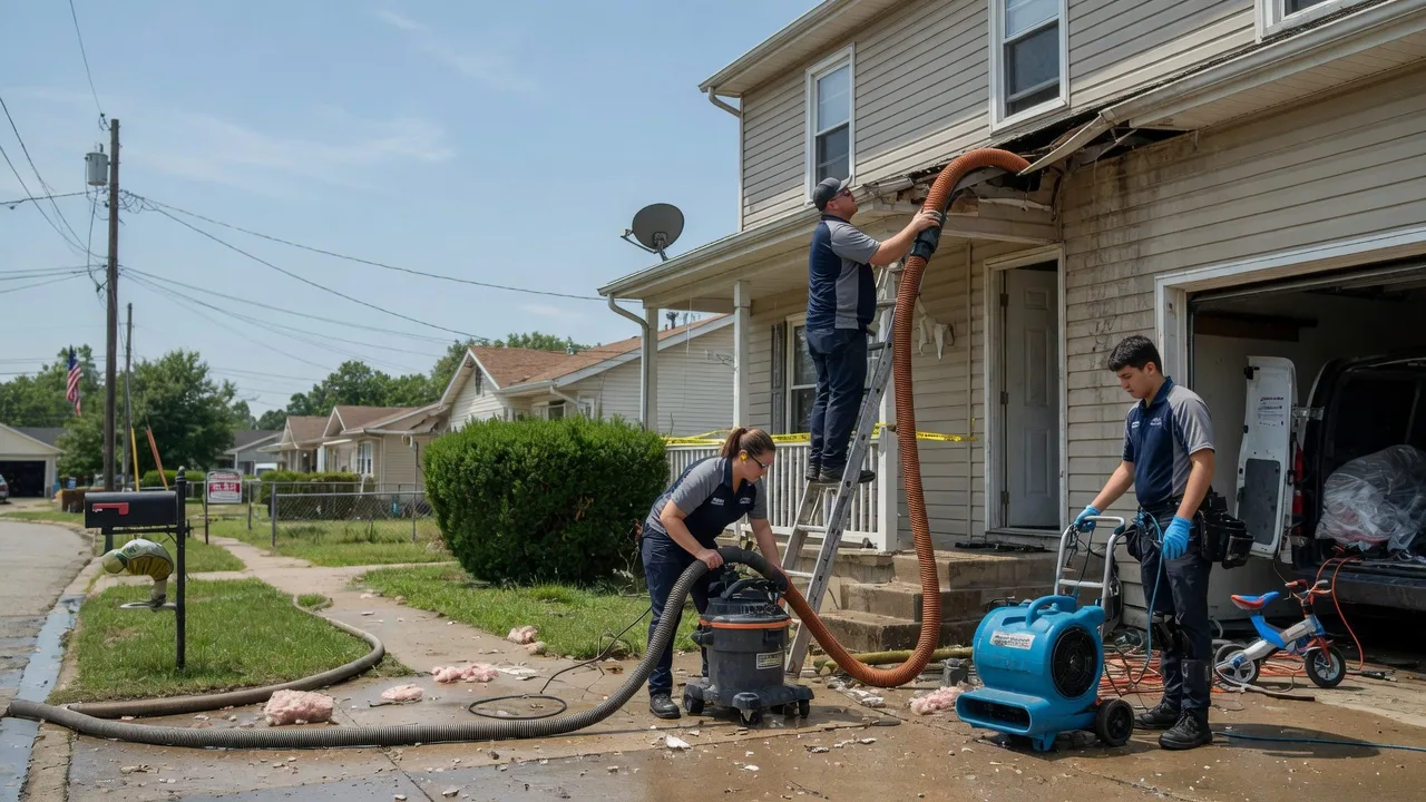 Water Damage Restoration in Jamestown, KS near me